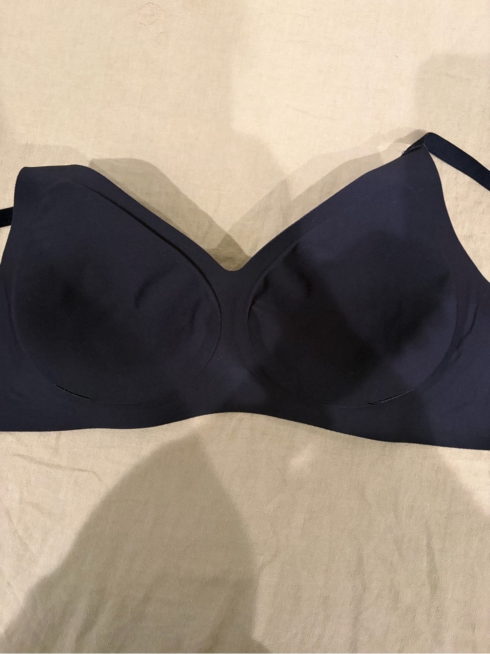 2XL Black Women's Seamless Bra - Unbranded